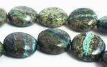 41 Haunting Beautiful Chrysocolla Button Beads